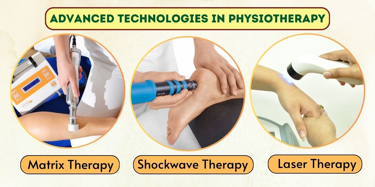 Physiotherapy techniques - Matrix Therapy, Shockwave therapy, Laser Therapy