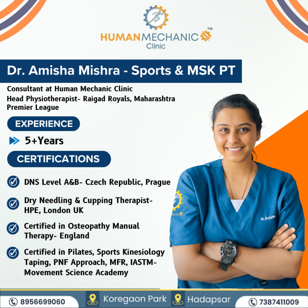 Dr. Amisha Mishra - Consultant Physiotherapist