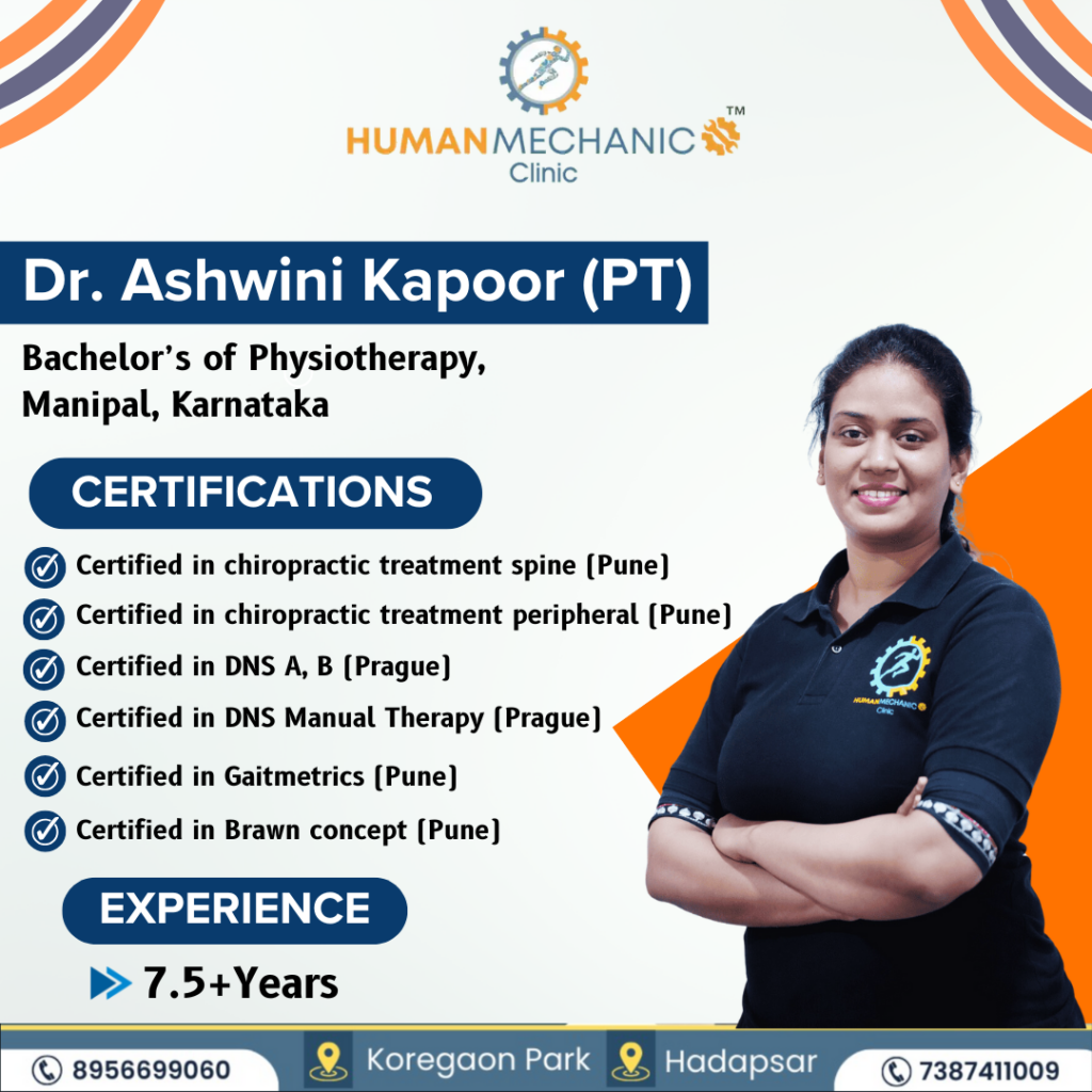 Dr. Ashwini Kapoor - Consultant Physiotherapist