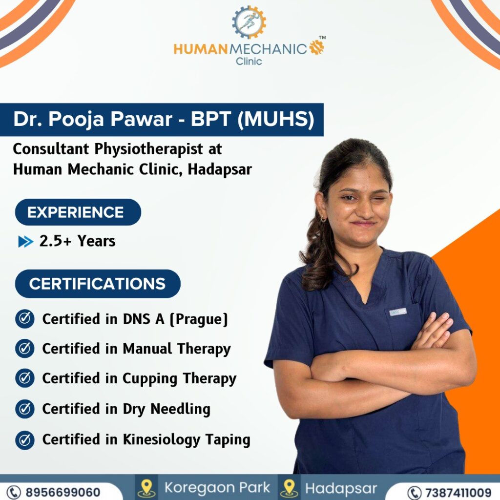 Dr. Pooja Pawar - Consultant Physiotherapist