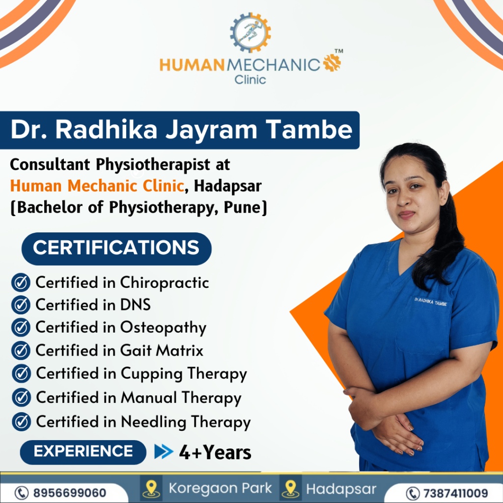 Dr. Radhika Tambe - Consultant Physiotherapist