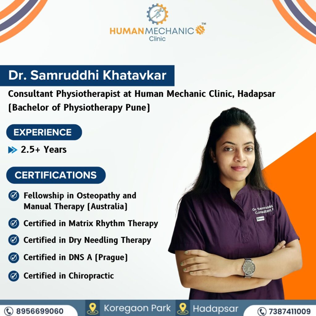 Dr. Samruddhi Khatavkar - Consultant Physiotherapist