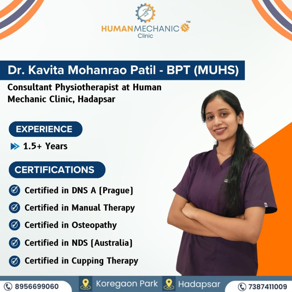 Dr. Kavita Patil - Physiotherapist at Human Mechanic Clinic