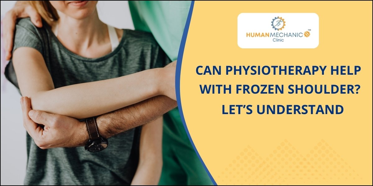Frozen shoulder healing with physiotherapy